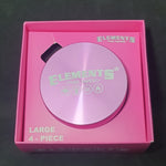 Elements Pink Aluminum Metal Grinder - 4 Part - 62mm