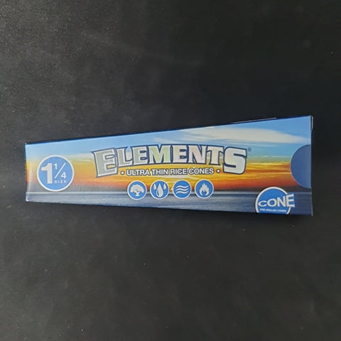 Elements Pre-Rolled Cones - 1 1/4 - 6 Pack