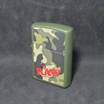 RAW Zippo Lighter - Camo (full print)