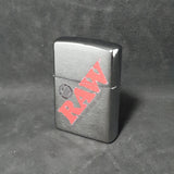 RAW Zippo Lighter - Silver with Logo