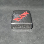 RAW Zippo Lighter - Silver with Logo