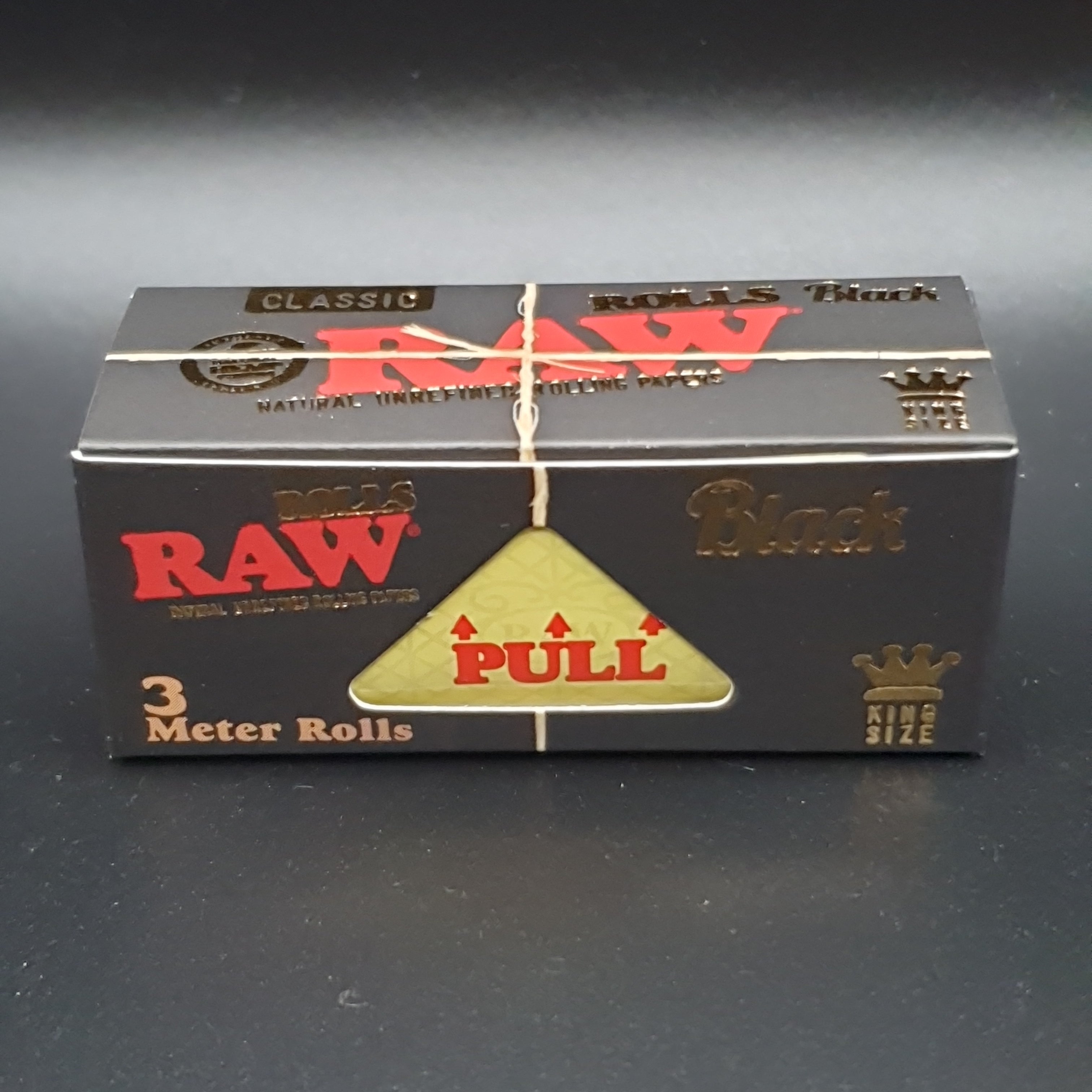 RAW Black Kingsize Rolls - 3 Meter