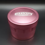 Hammercraft Pink Aluminium Grinder - 63mm - 4 Part