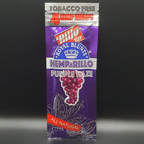 Hemparillo 4 Pack Hemp Blunts - Purple Haze