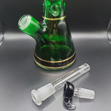 Grace Glass - Baby Beaker Style Bong - Green - H: 25cm