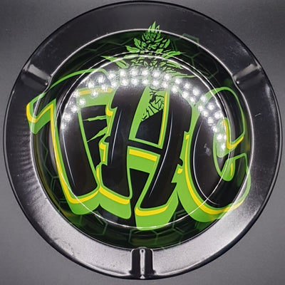 THC - Graffitistijl - Metalen asbak