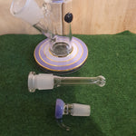Grace Glass - Small Cane Series - Purple - H: 32.5cm