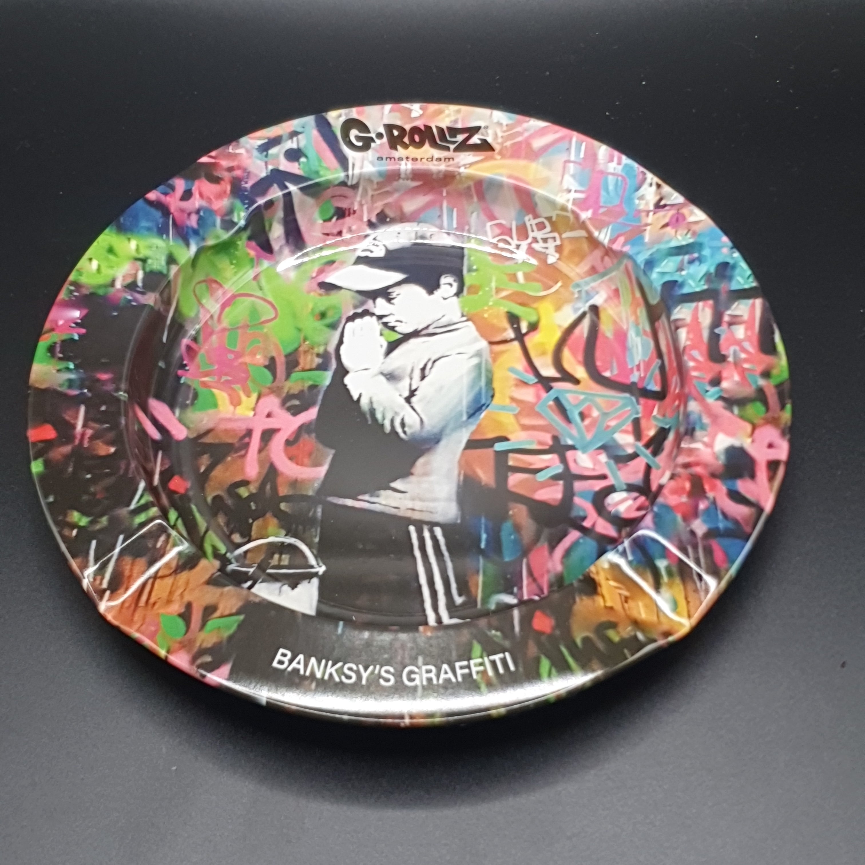 Banksy Graffiti Ashtray - "Church of Graffiti"
