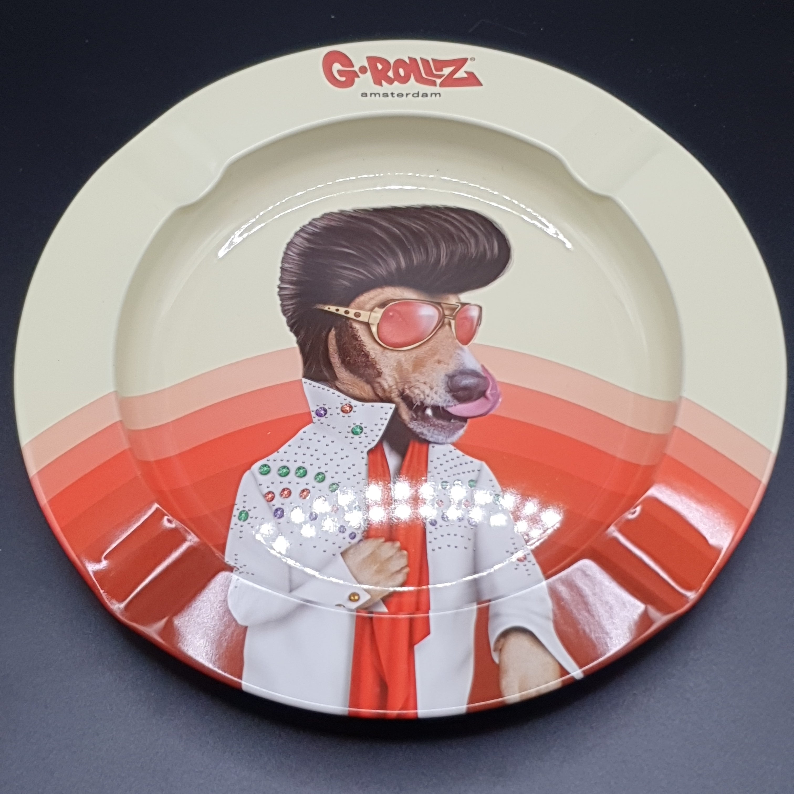 G-Rollz Pets Rock Ashtray - Elvis