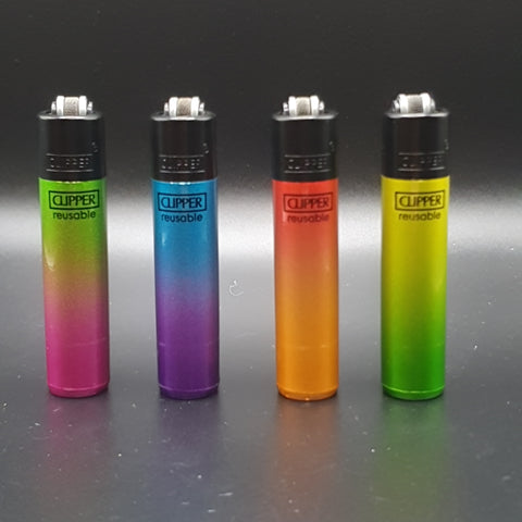 Mini Clipper Lighter - Crystal Gradient