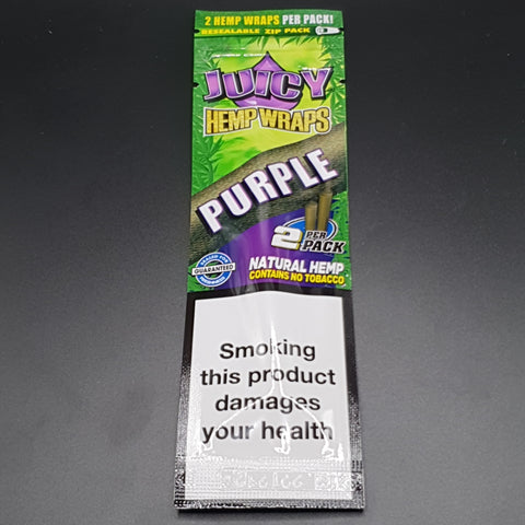 Juicy Jay's Hemp Wraps - 2 Pack - Purple