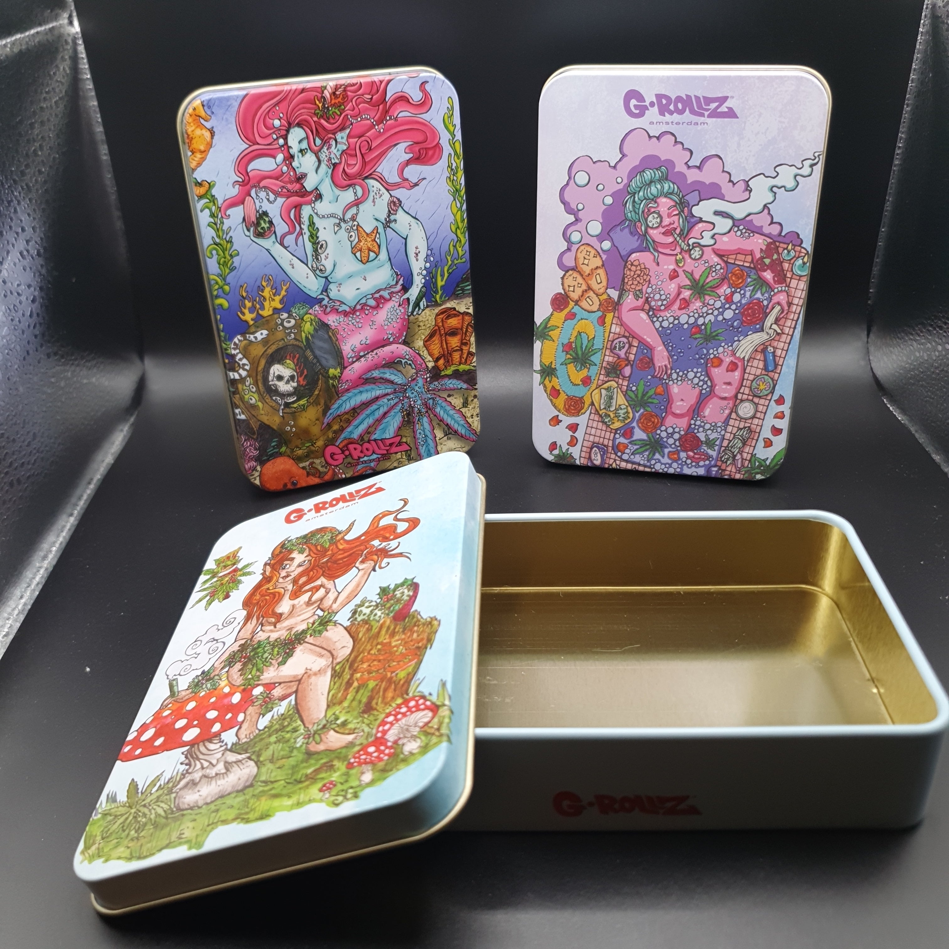 G-Rollz - Nature Lover Metal Storage Tins - Large