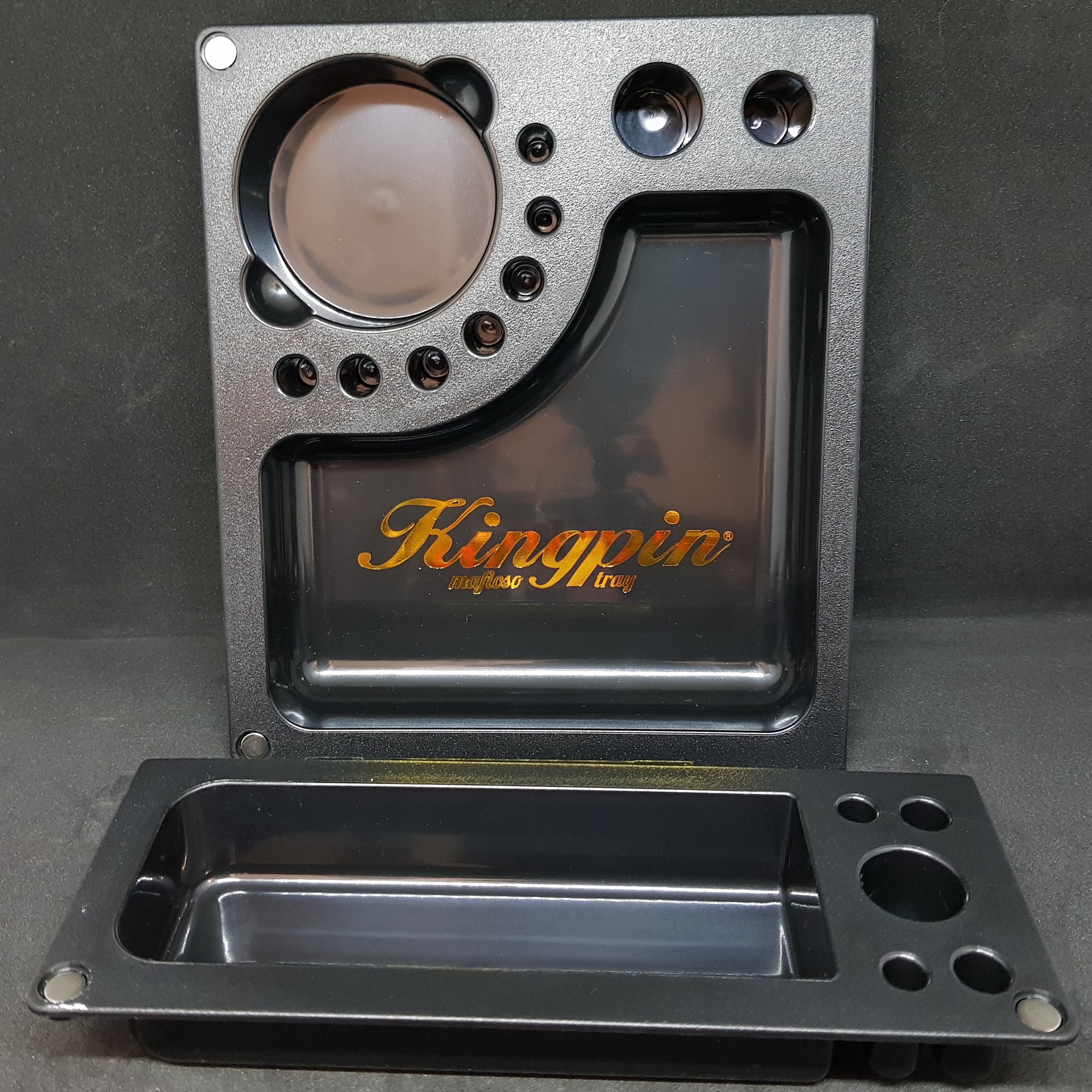 RAW Kingpin Mafioso Rolling Tray & Cover