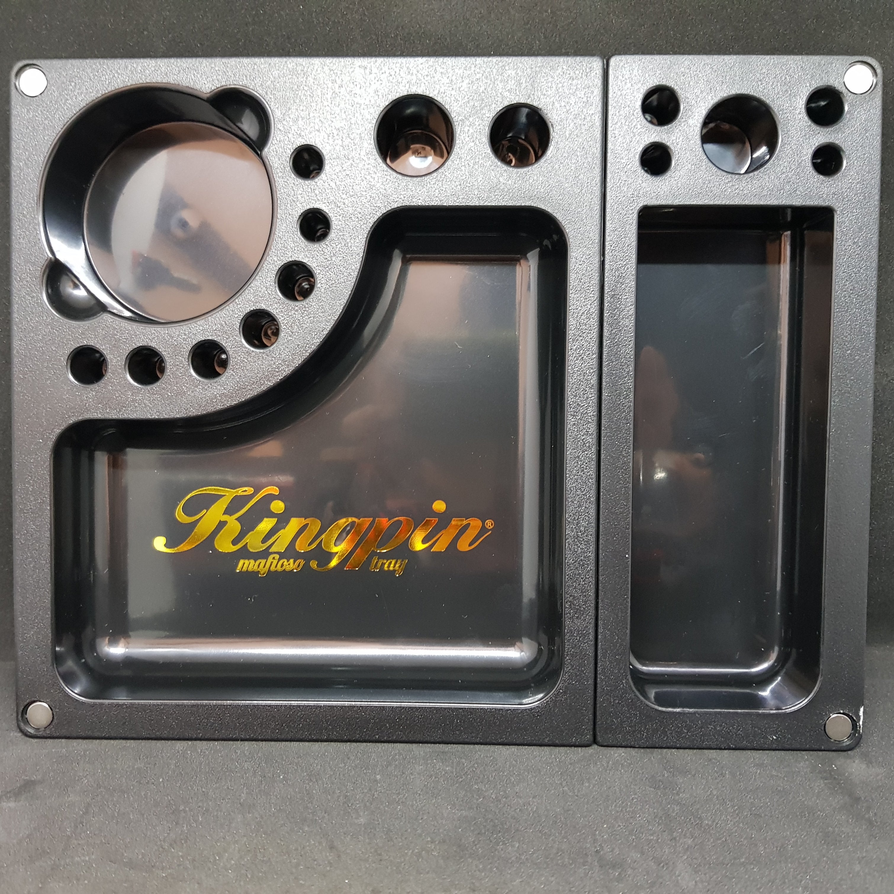 RAW Kingpin Mafioso Rolling Tray & Cover