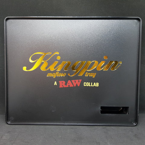 RAW Kingpin Mafioso Rolling Tray & Cover