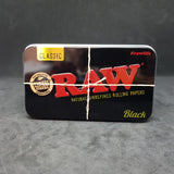 RAW METAL TIN CASE - Black