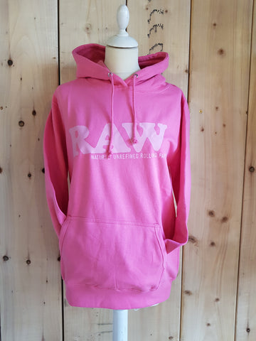 RAW Pink on Pink Hoodie