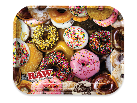 RAW Metal Rolling Tray - Donuts - Large
