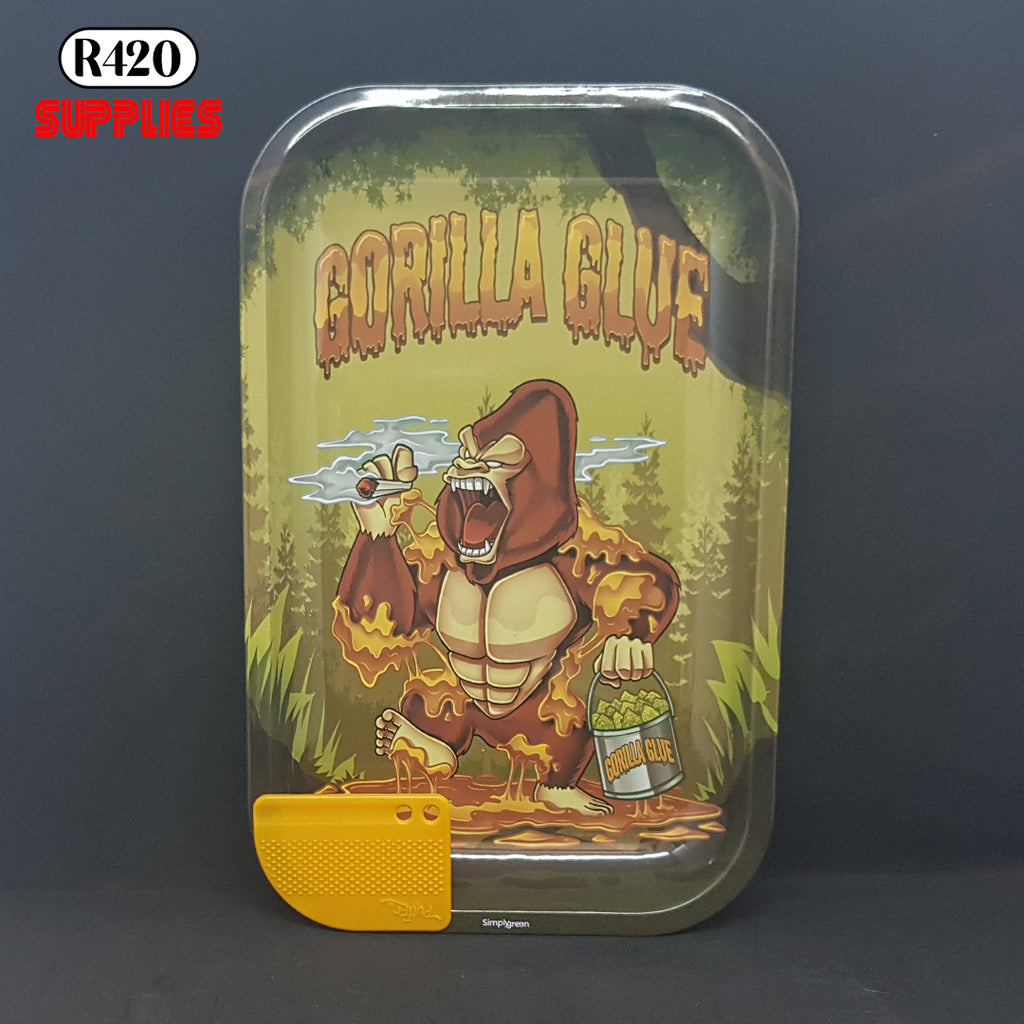 Best Buds Gorilla Glue Small Metal Rolling Tray Magnetic