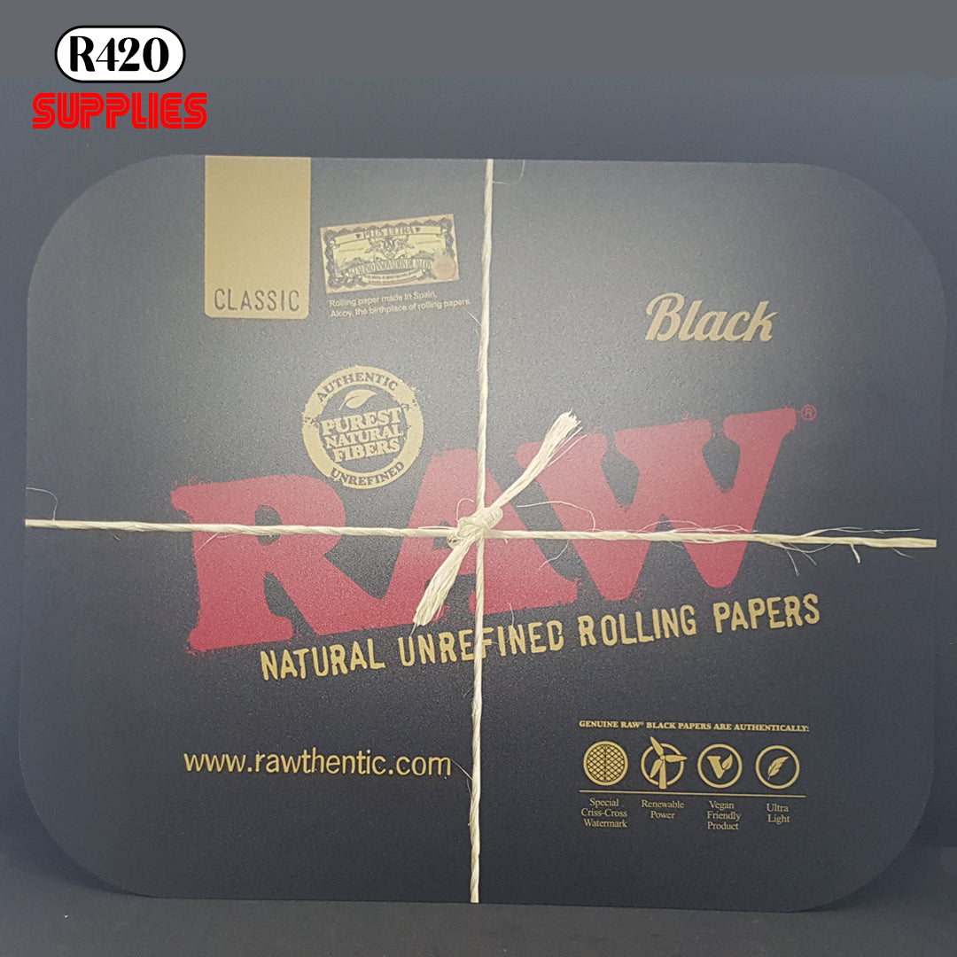 RAW Black Magnetic Tray Cover - Large