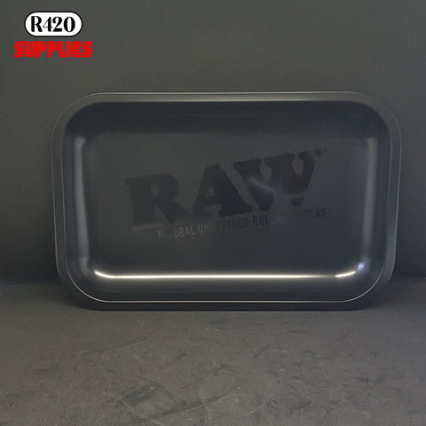 RAW Black Gold "Murder'd" Rolling Tray - Smalll