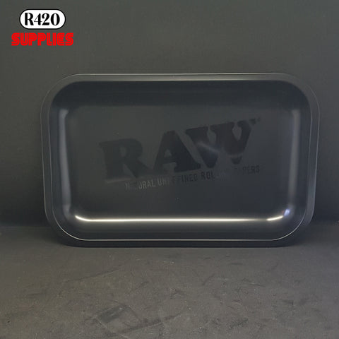 RAW Black Gold "Murder'd" Rolling Tray - Small